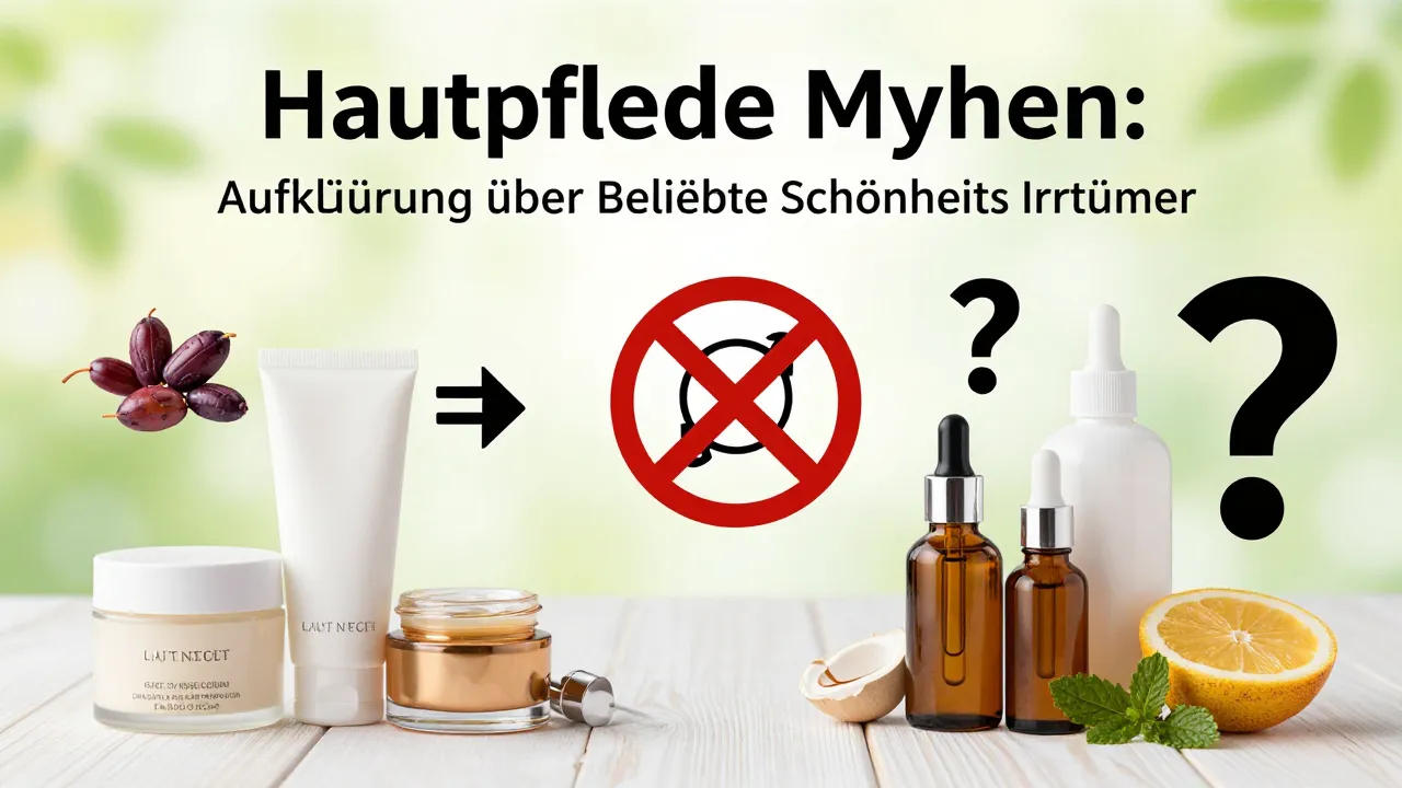 Hautpflege Mythen